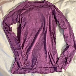 Lululemon long sleeve swiftly tech